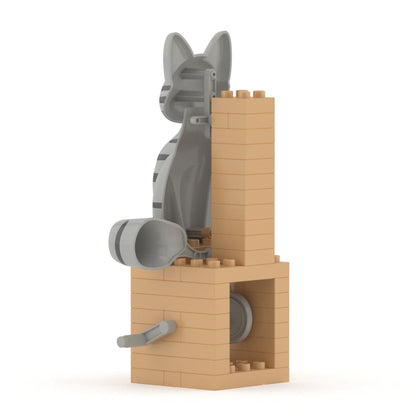 Grey Tabby Cat - Automata