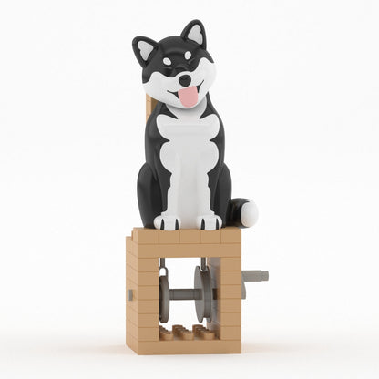 Shiba Inu - Automata (Black)