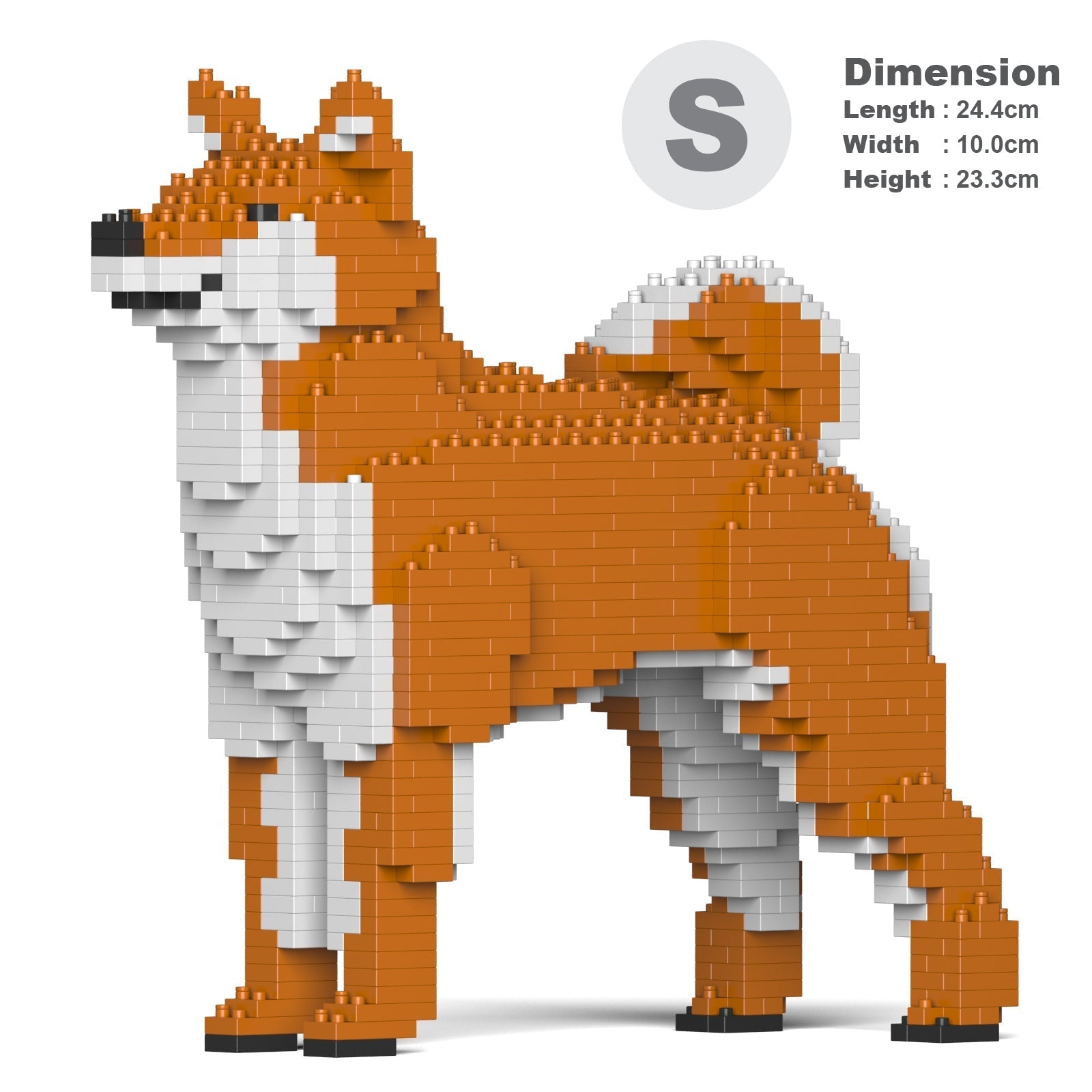 Jekca - Doberman Pinscher 01S-M02 - Lego - Sculpture