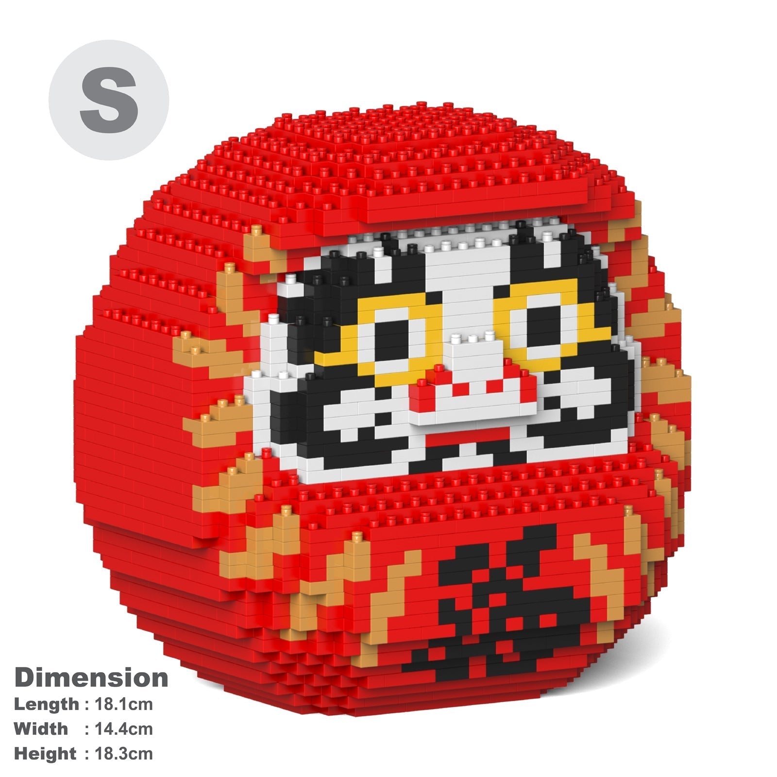 Classic Red Daruma Doll